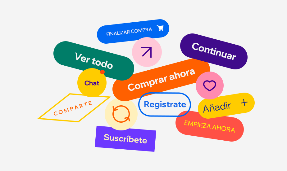 botones pagina web