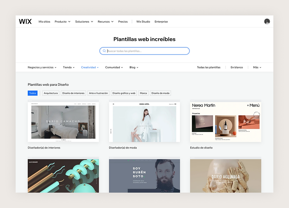 Plantillas web para paginas web de freelancers