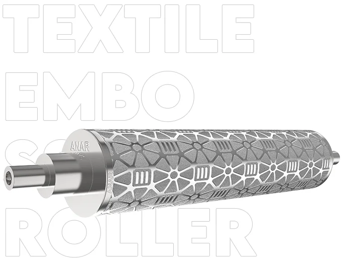 Embossing roller design optimizes product performance