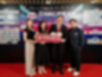 (左一)數學思維 中國行政總裁 Katherine Fan、(左二)數學思維 行政總裁 Zoe Wai、(右二)香港投資推廣署助理處長 劉智元先生、(右一)數學思維 行銷總監 Ra