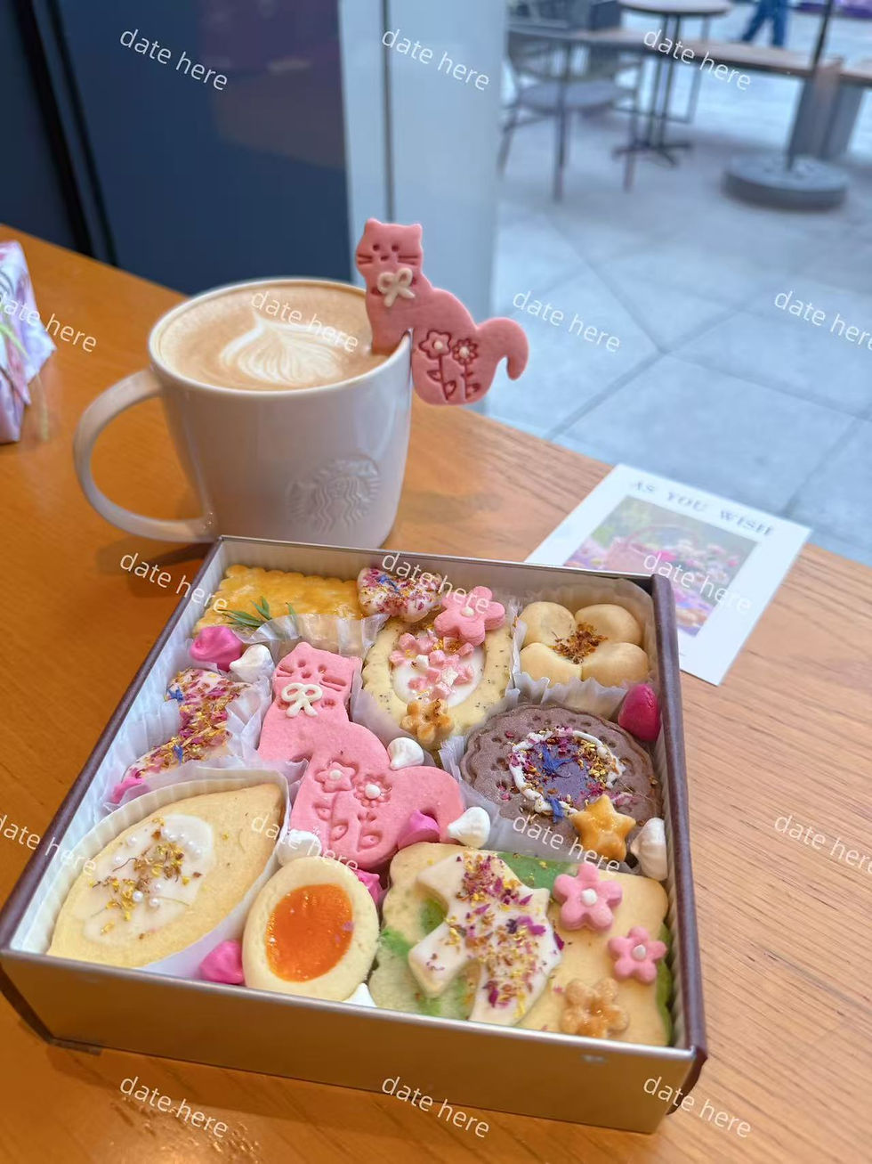 Thumbnail: Spring Cat-Shaped Cookies