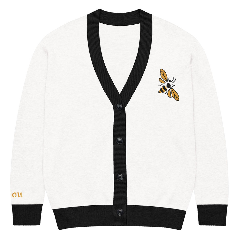 Thumbnail: Bee You Knitted cardigan