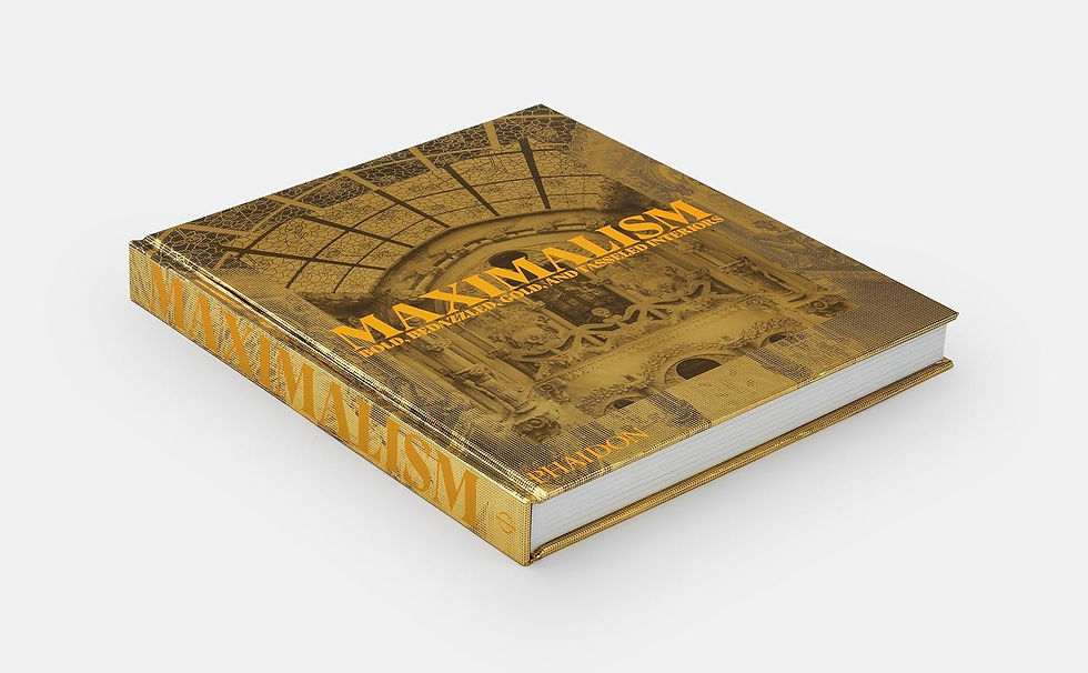 Thumbnail: Maximalism: Bold, Bedazzled, Gold, and Tasseled Interiors (2023) - EN HB Fall 20