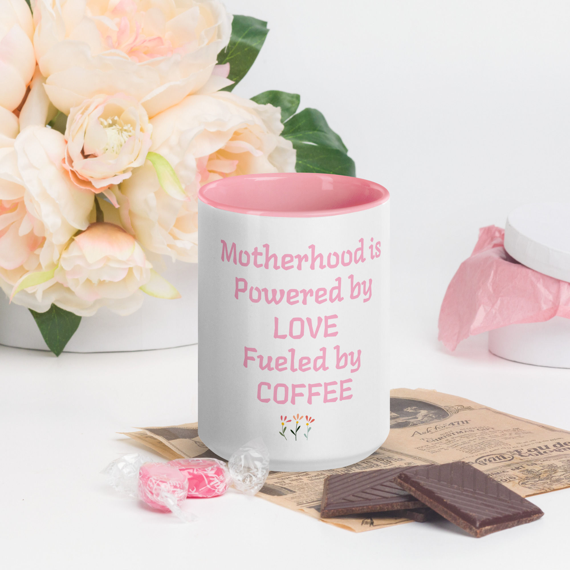 Mug For Mom with Color Inside