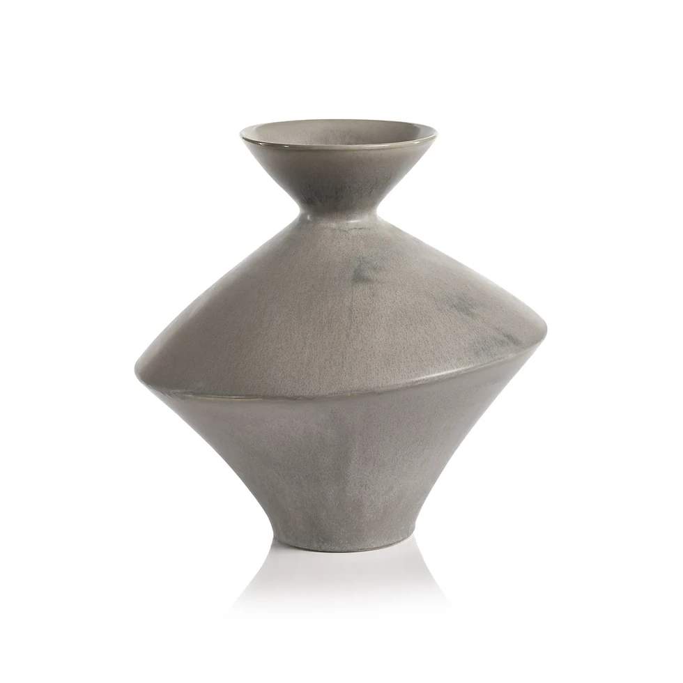 Thumbnail: Bergen Gray Stoneware Vase