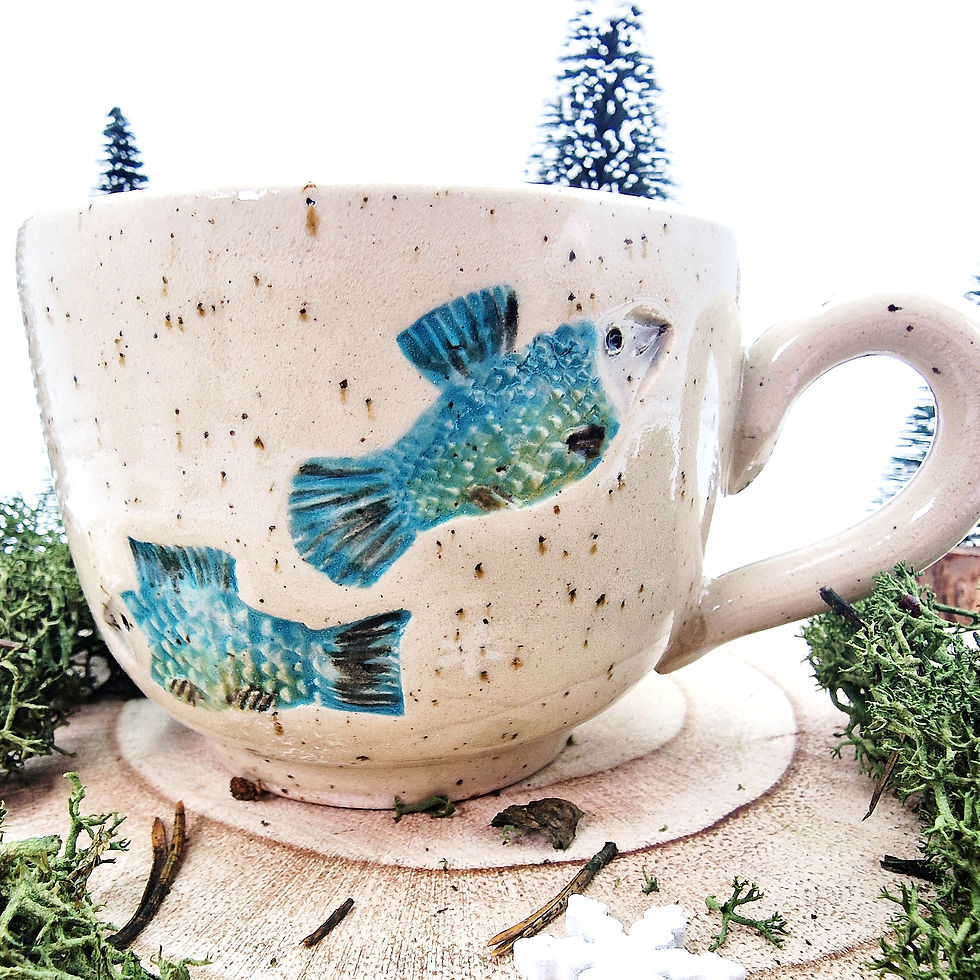 Thumbnail: Christmas Fish Mug 150 ml