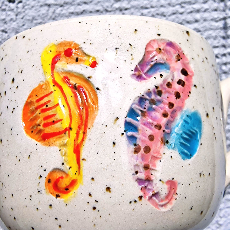 Thumbnail: Sea horse mug (150ml)