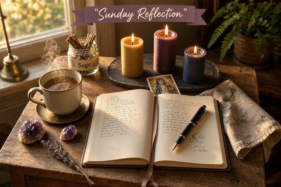 🌙 Sunday Weekly Reflection