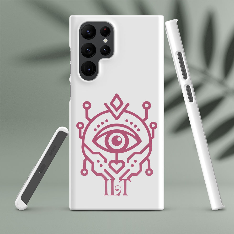 Thumbnail: Isha Luz Pink logo Snap case for Samsung®