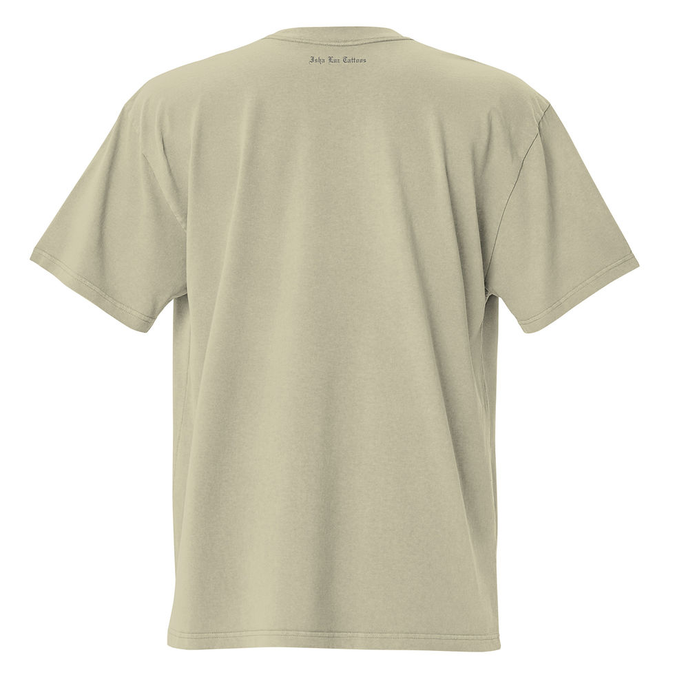 Thumbnail: Persephone Flash Oversized faded t-shirt