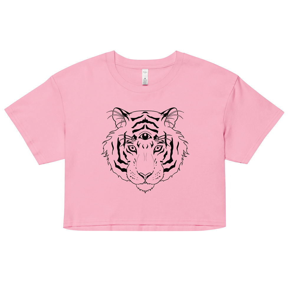 Thumbnail: Tigers Third Eye Women’s crop top