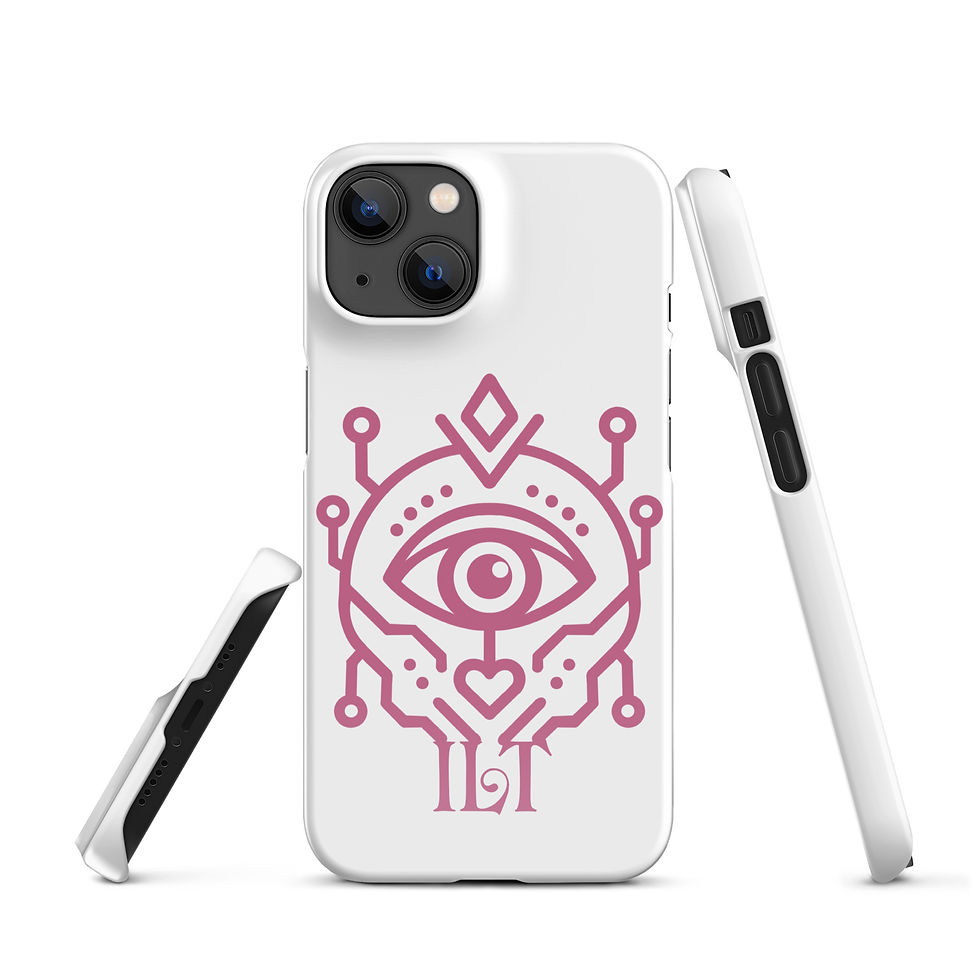 Thumbnail: Isha Luz Tattoos Ornamental logo phone case