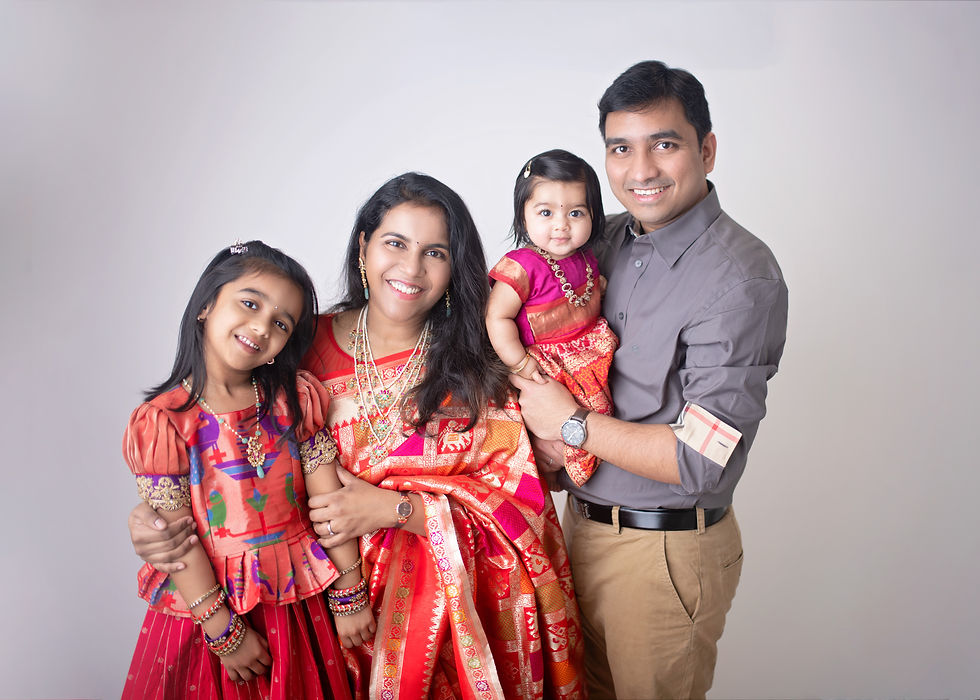 family portrait in London