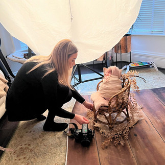 newborn photography in the comfort of your home in London