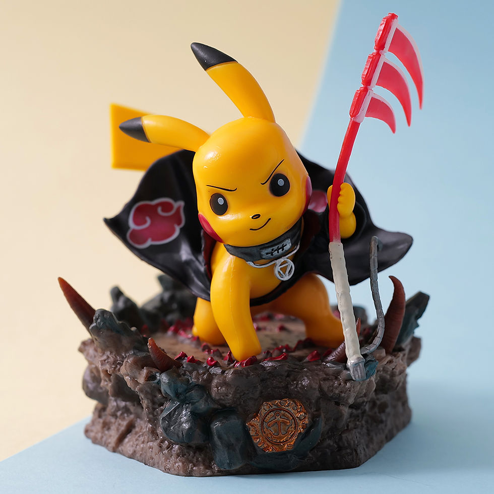 Thumbnail: Pikachu Cosplay Figure - Naruto Hidan Model Toy