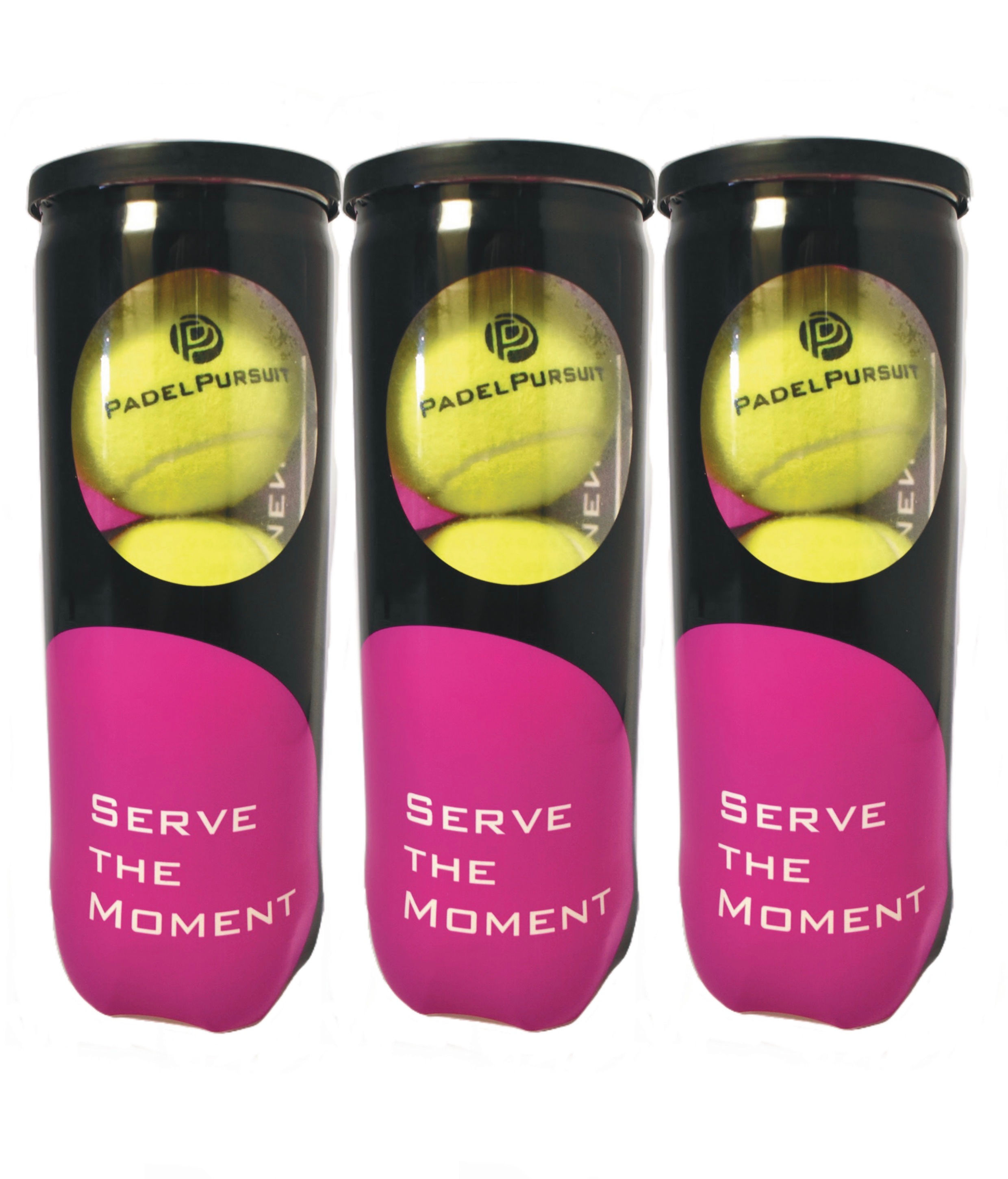 Padel Tournament Ball - 9 Balls in 3 tubes