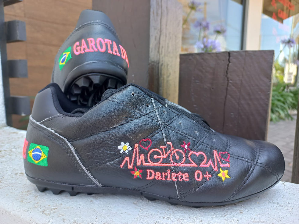 Miniatura: Sapatilha Bike Couro Personalizada