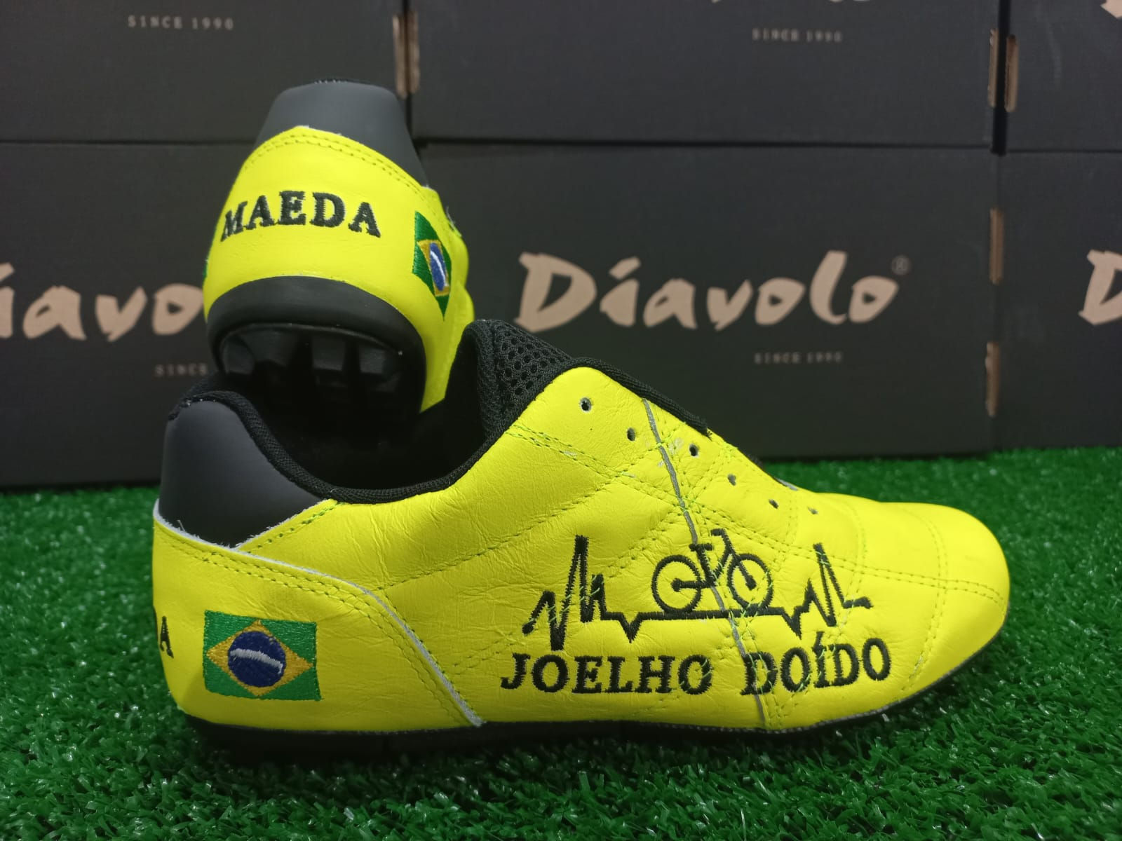 Sapatilha Bike Couro Personalizada