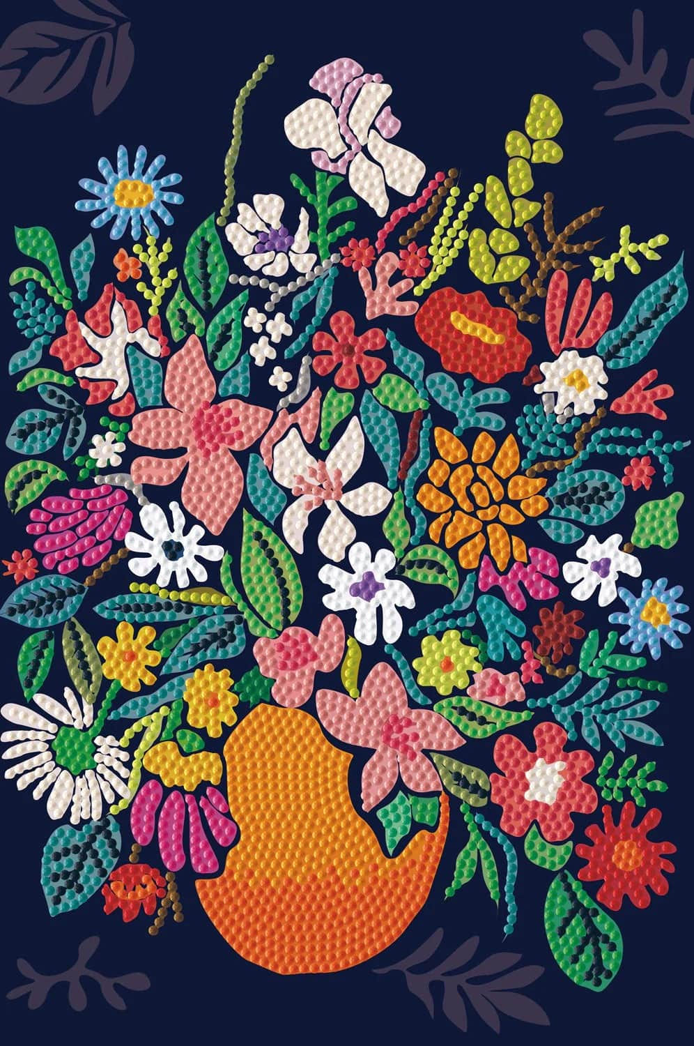 Decor Decorative Box Wild Flowers Diamond Painting Kit - 7.9" x 11.8"