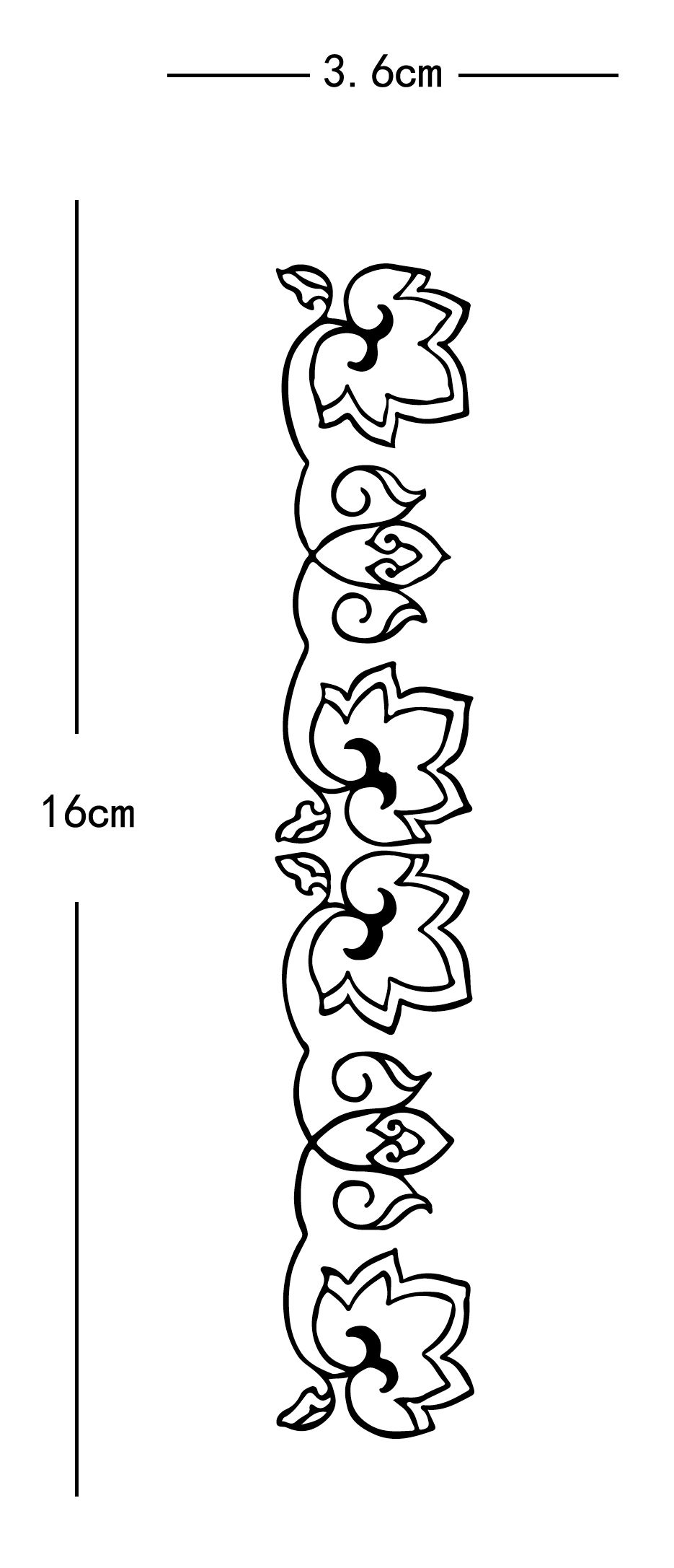 Thumbnail: Scrolling Leaf Flower Pattern - A Symbol of Prosperity and Harmony