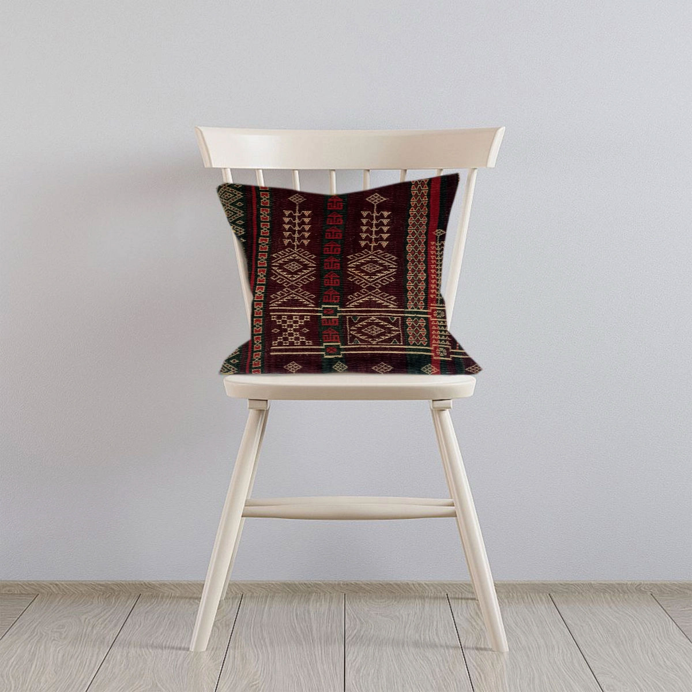Kilim povlak na polštář | baluchi asphalt design | 60 x 40 cm