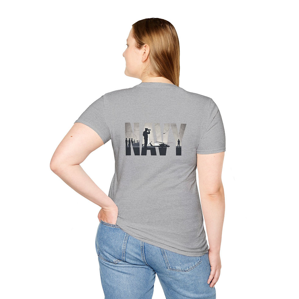Thumbnail: Navy Silhouette T-Shirt