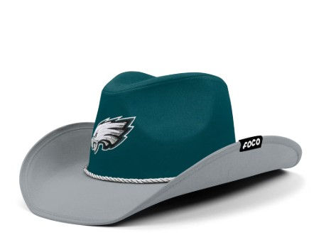 Philadelphia Eagles Two Tone Cowboy Hat