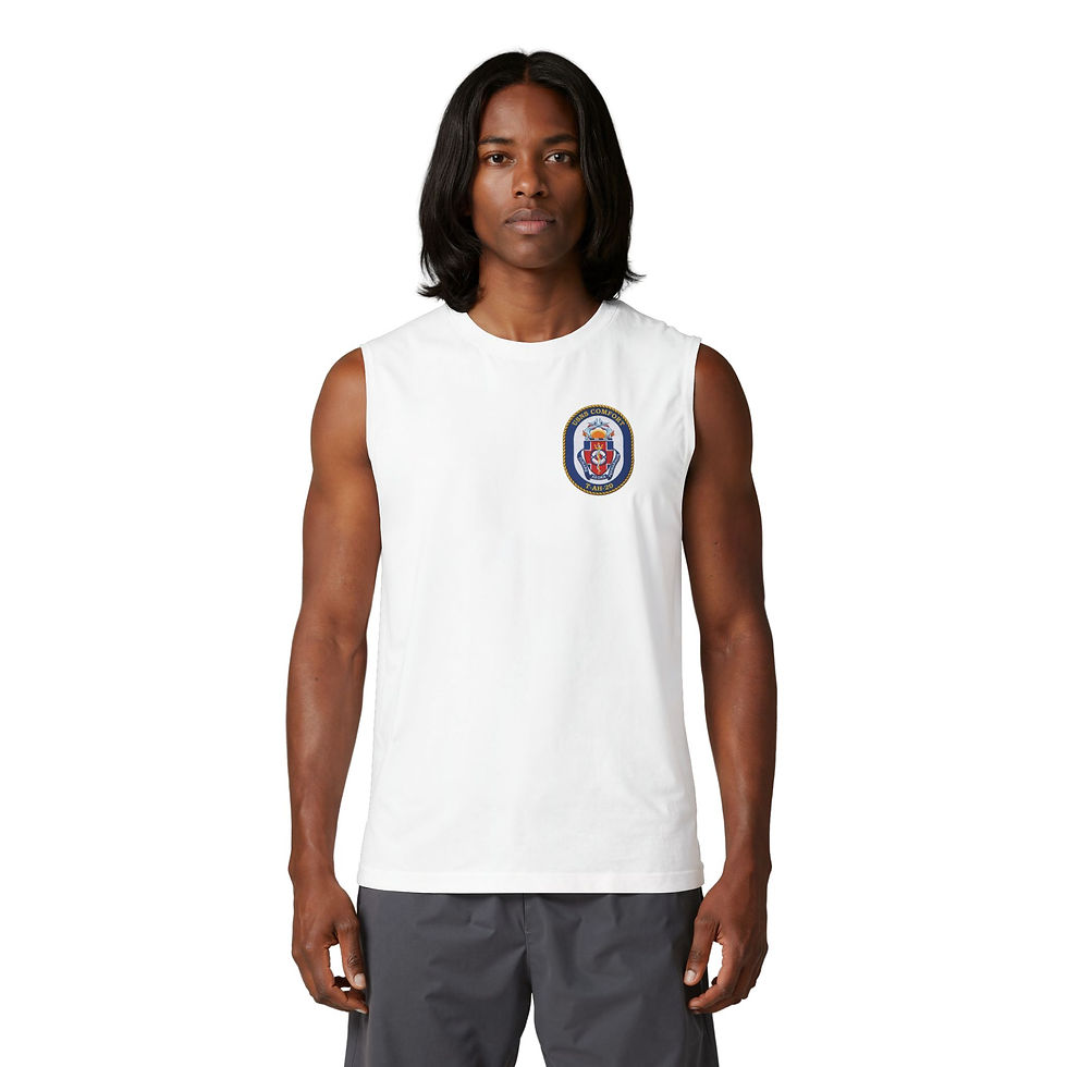 Thumbnail: USNS Comfort Patch Muscle Tank | Navy Hospital Ship Insignia
