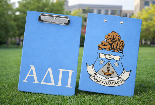 Alpha Delta Pi Two Sided Clipboard