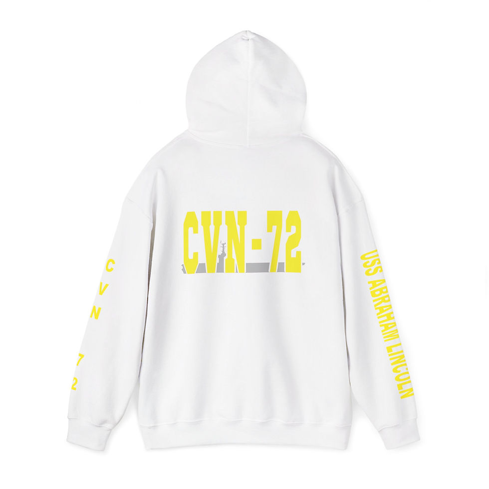Thumbnail: USS ABRAHAM LINCOLN CVN-72 Naval Carrier Hoodie 