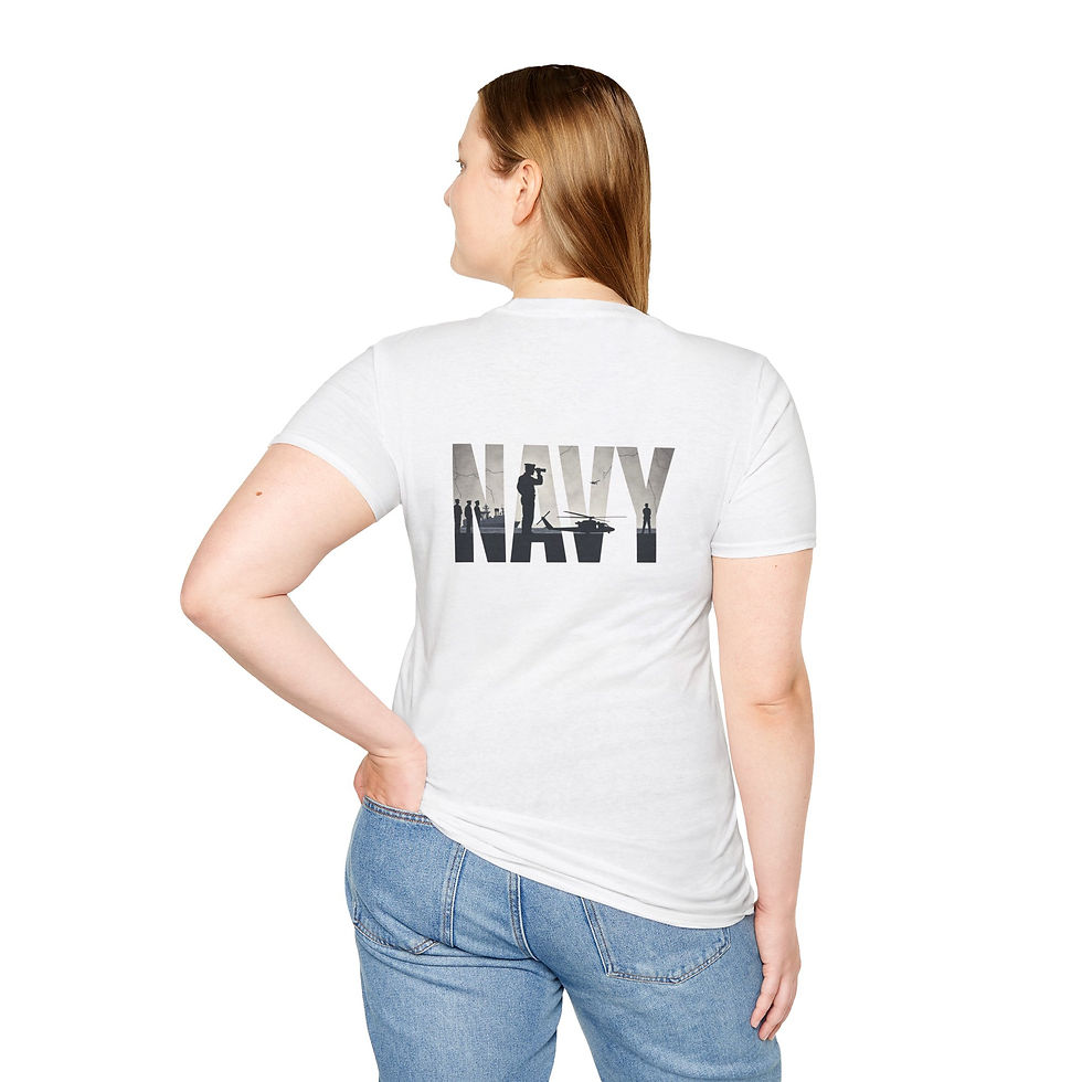 Thumbnail: Navy Silhouette T-Shirt