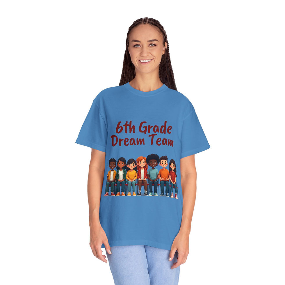 Thumbnail: 6th Grade Dream Team T-Shirt — Cute Classmates School Tee for Students  Teachers