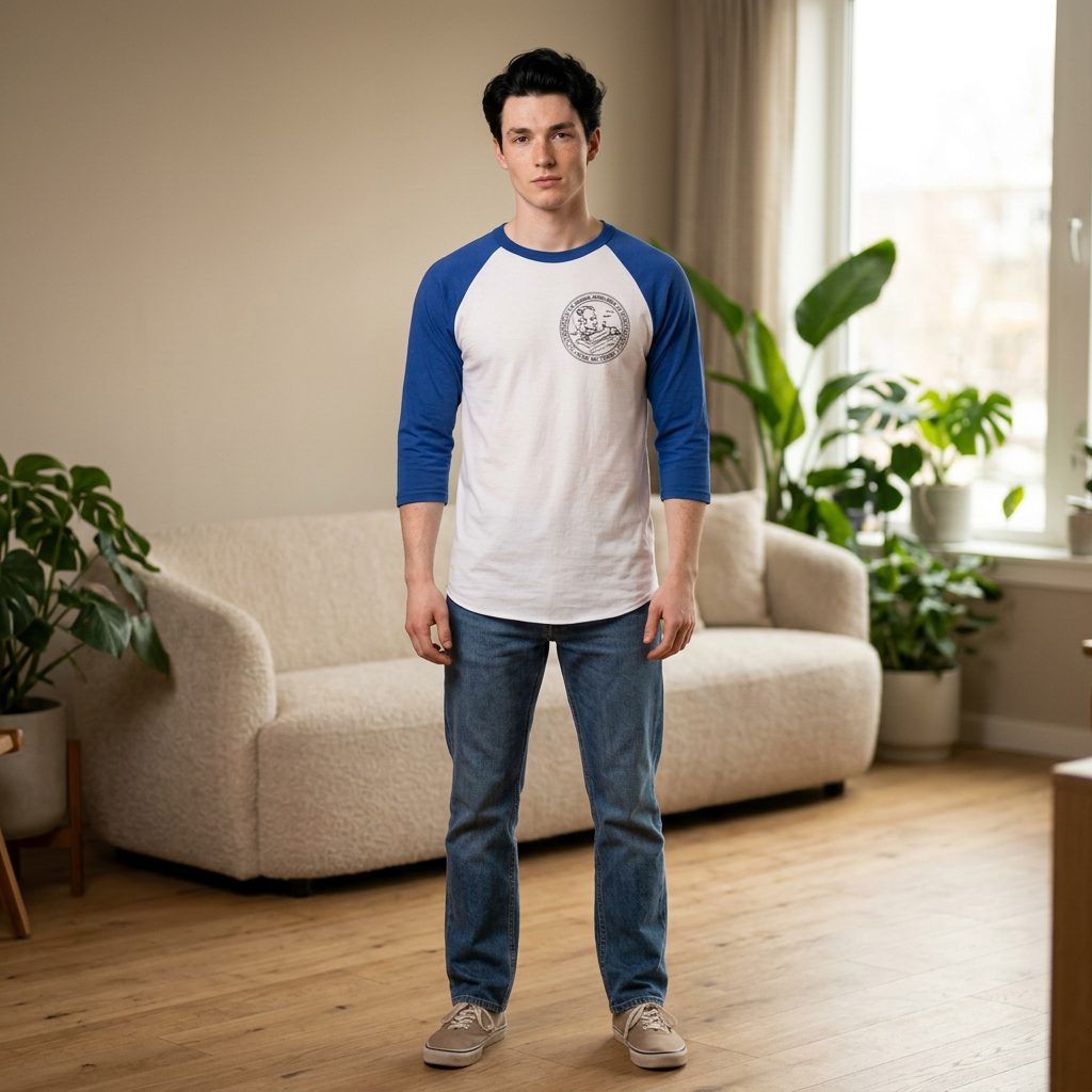 USS Abraham Lincoln CVN 72 3/4 Sleeve Baseball Tee