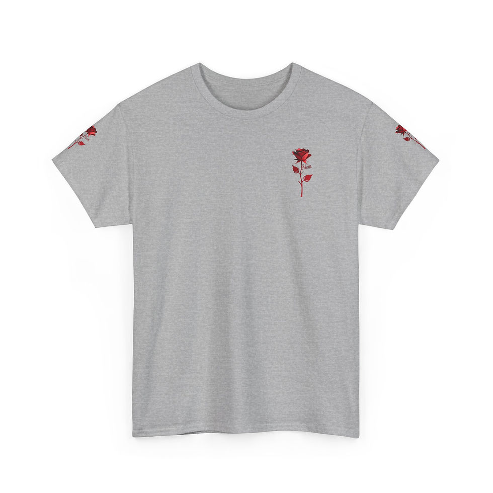 Thumbnail: Mother's Day Red Rose Illustration Tee |