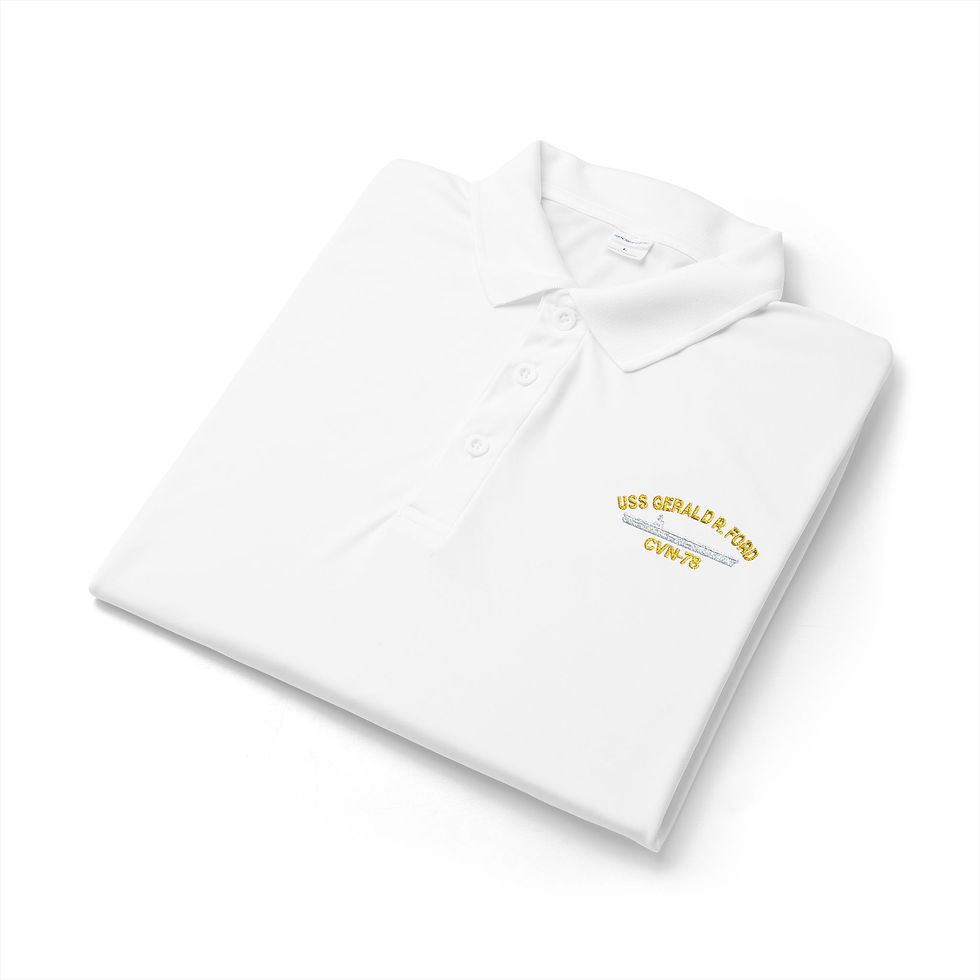Thumbnail: Uss Gerald R Ford  Polo Shirt