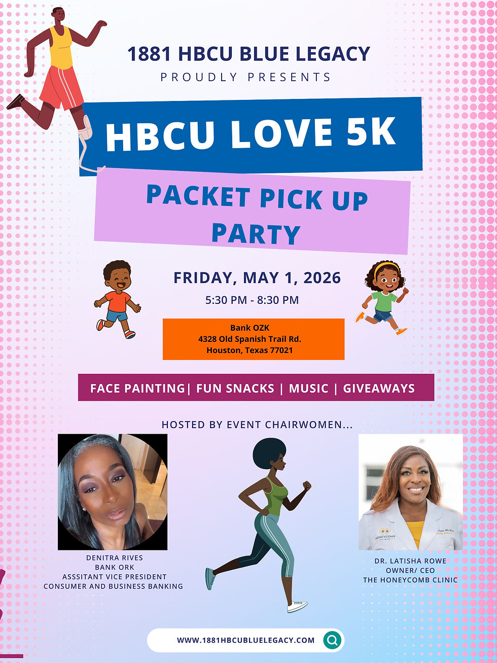 HBCU 5K Packet Pick Up Party