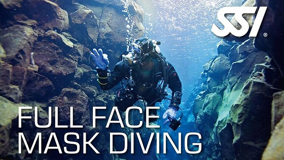 Full Face Mask certification scuba course