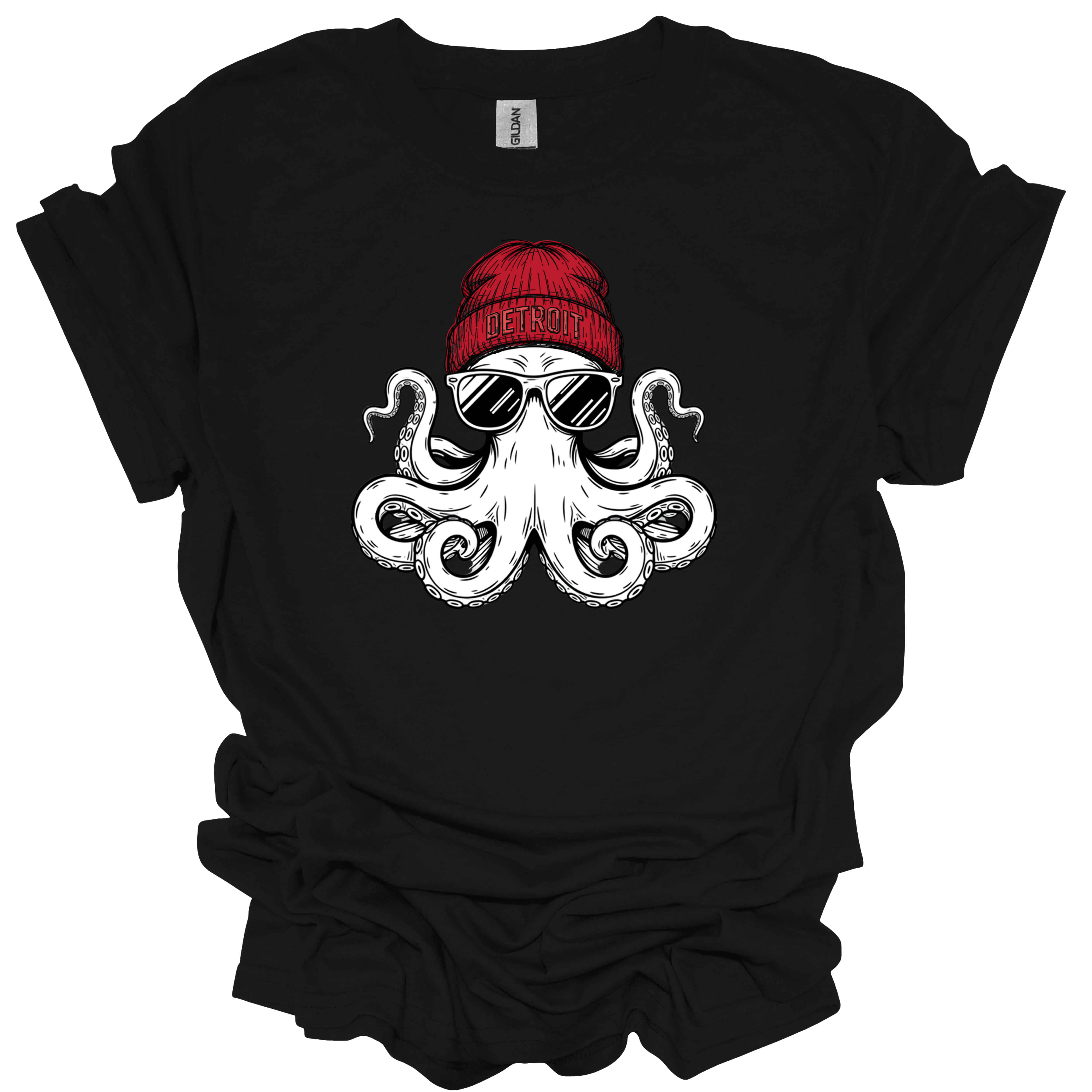 Detroit Hockey Mascot Graphic Tee