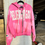Thumbnail: PINK RHINESTONE “BELIEVE IN GOD” JACKETS