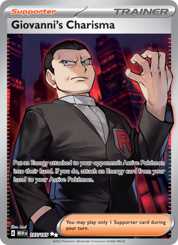Giovanni's Charisma 197/165 (Normal)