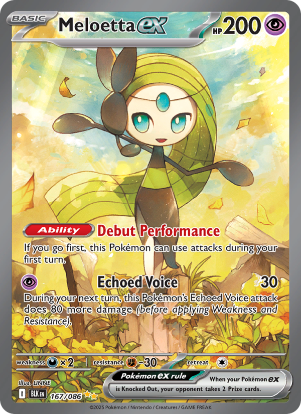 Meloetta ex 167/86 (Holo)
