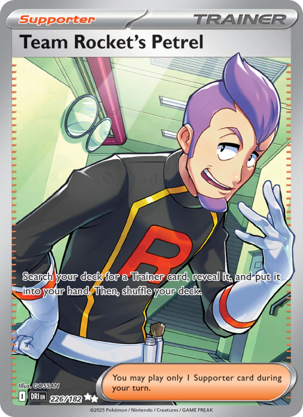 Team Rocket's Petrel 226/182 (Holo)
