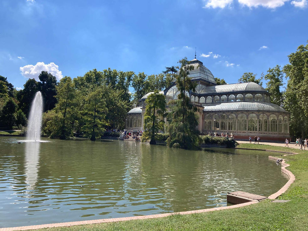 PARQUE DEL RETIRO, MUSEO DE CRISTALES