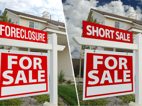 Foreclosure Sign and Short Sale Sign