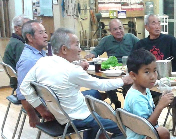 Different generations, different concerns. Okinawa trip (2016)