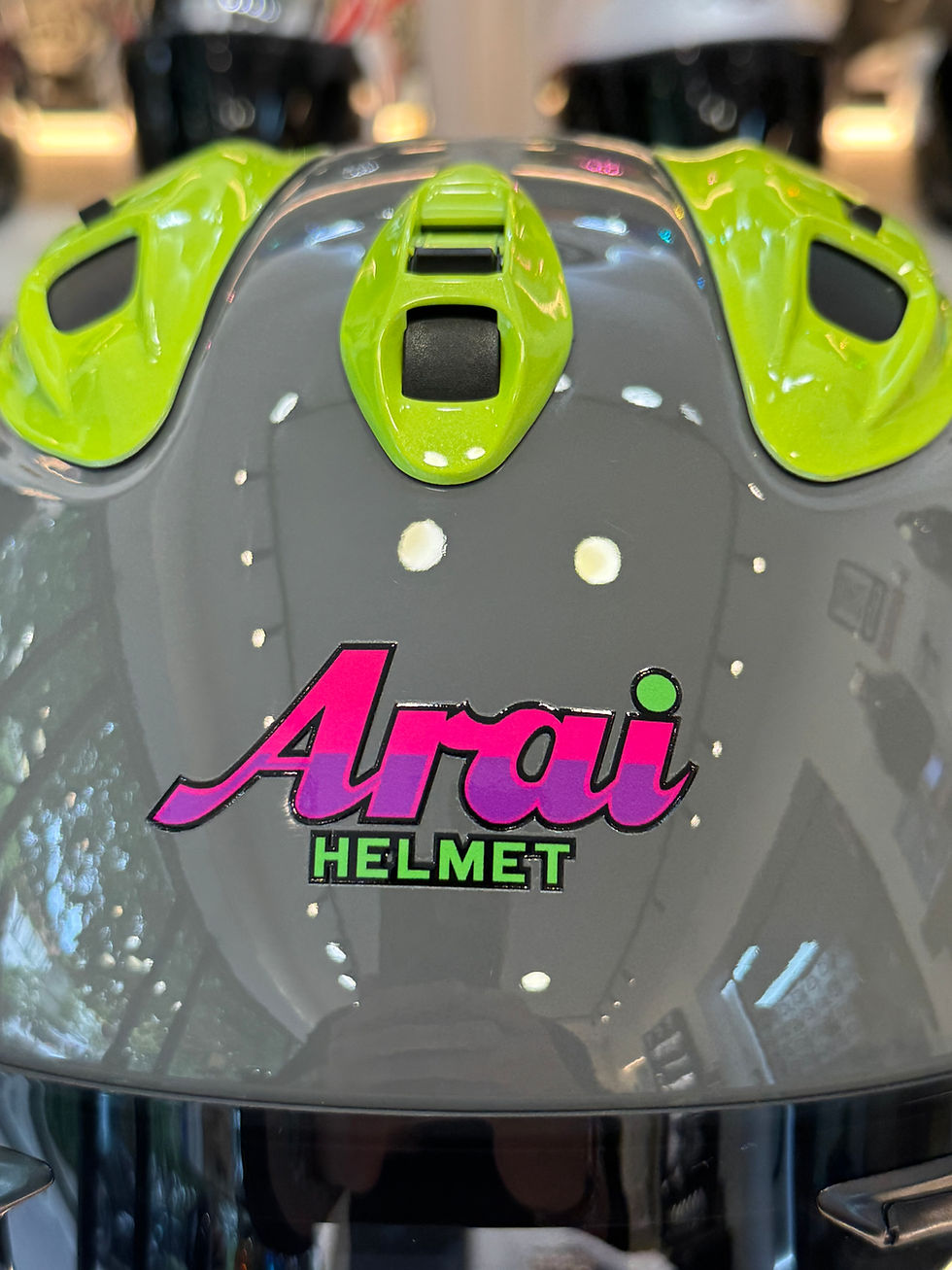 Miniature : ARAI   SZ R VAS Evo édition Yellowfusion Grey + FULL ZILL