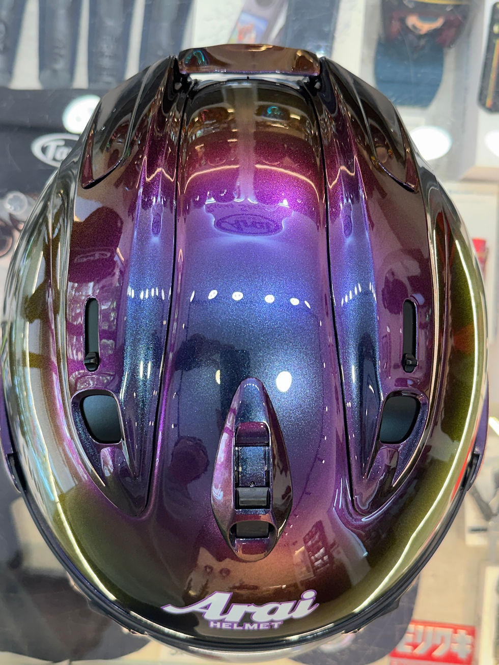 Thumbnail: ARAI   SZ R VAS Evo édition Purple Fusion HOLO + kit ZILL
