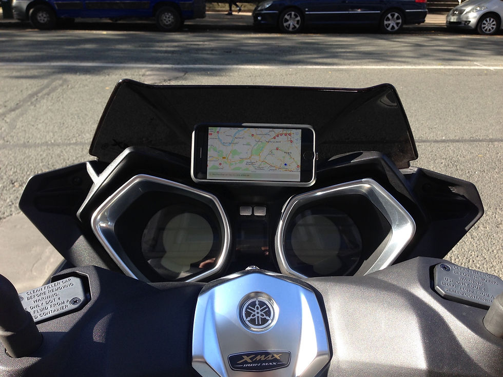 Miniature : Platine smartphone Yamaha Xmax 125/400