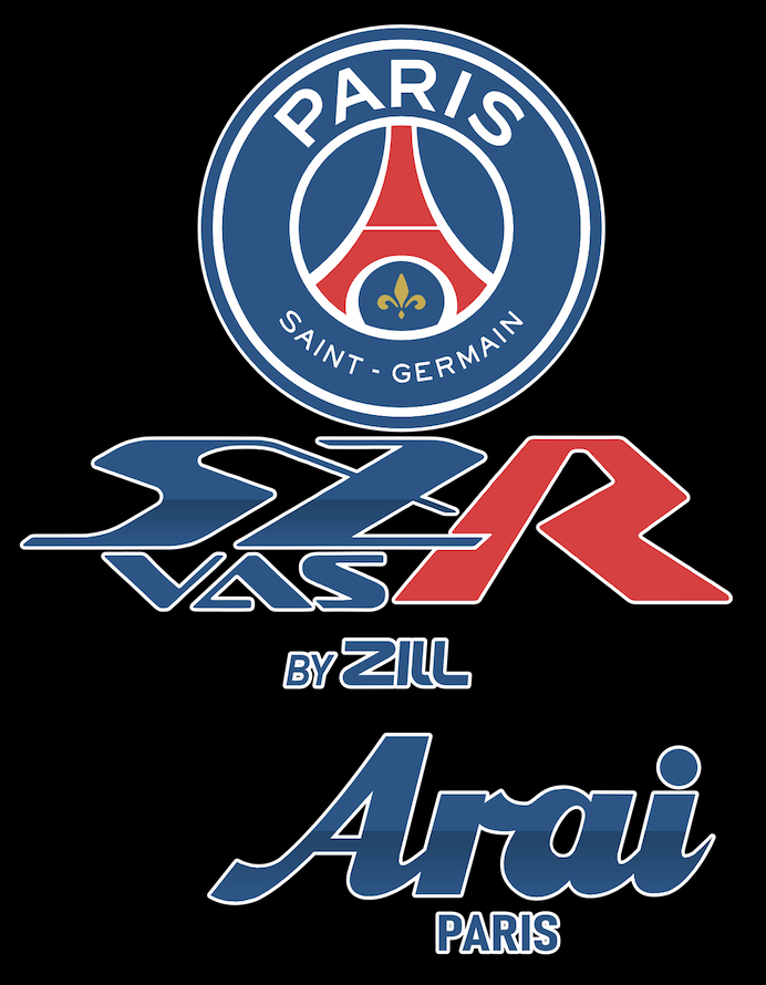 Sticker PSG Arai SZR-VAS