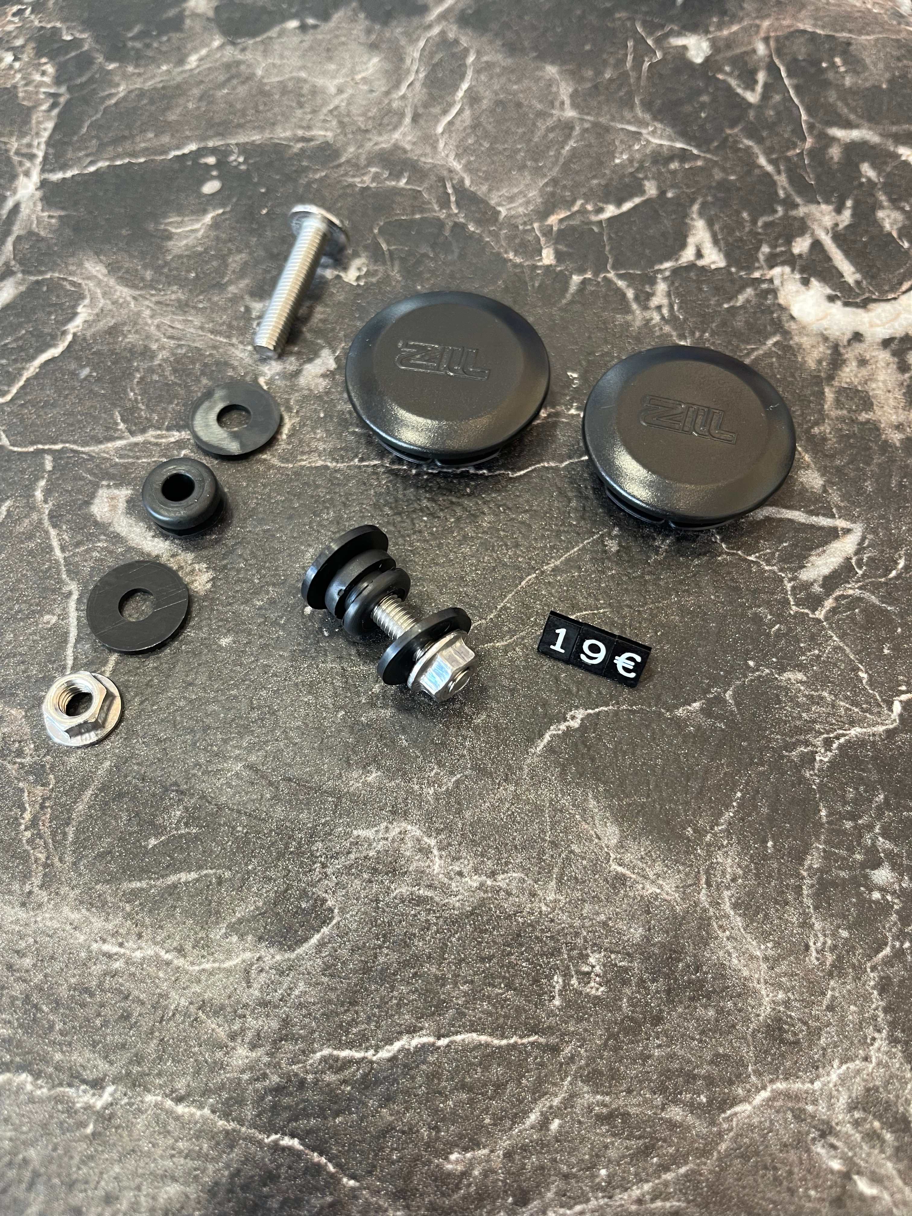 Pack visseries & bouchons pour platine ZILL